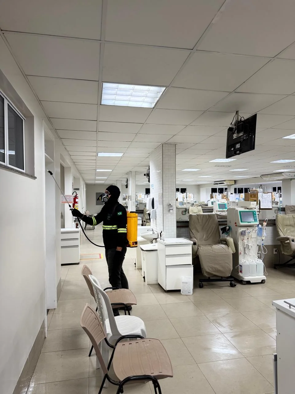Atendimento em ambiente hospitalar