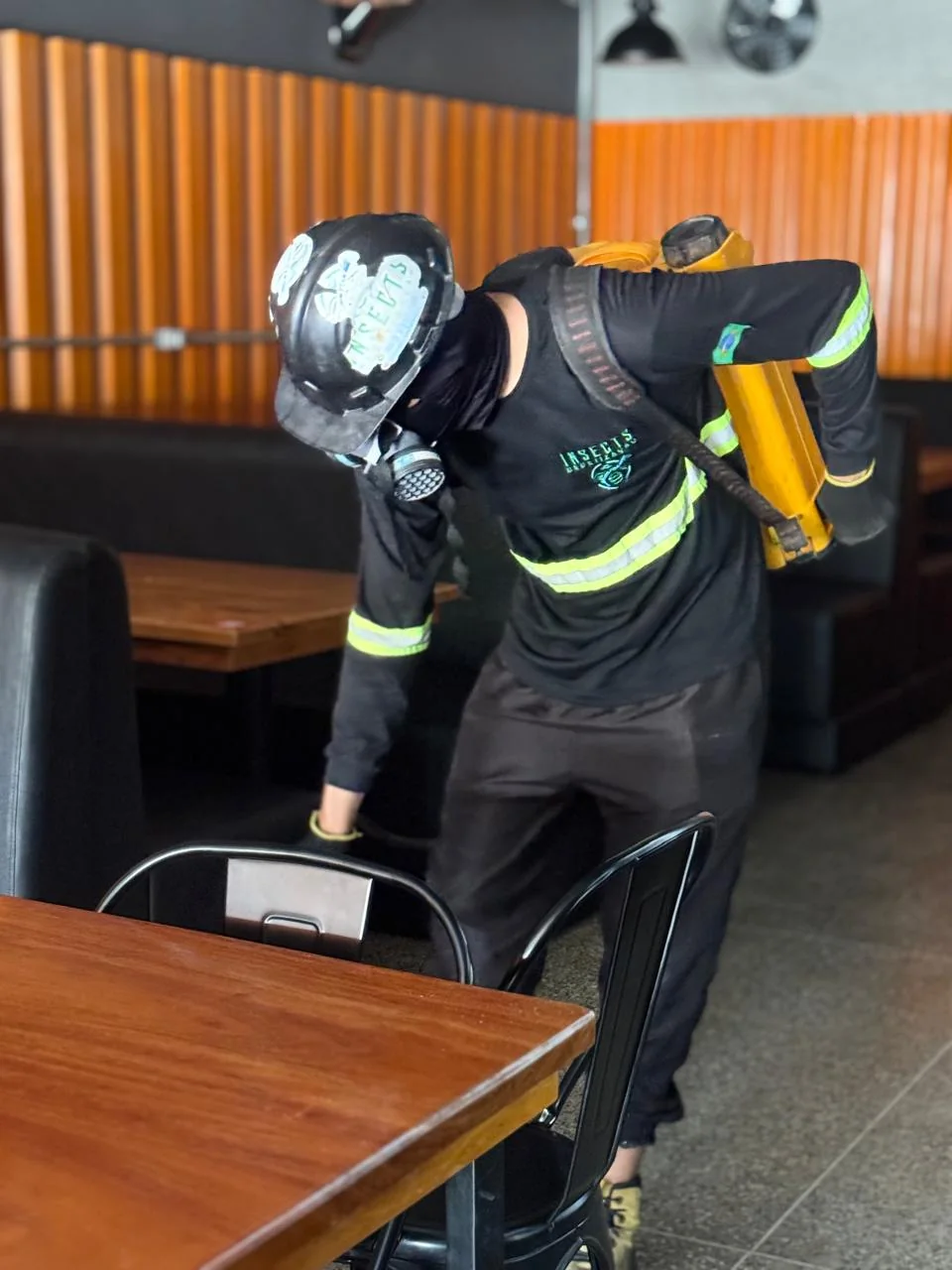 Aplicação em restaurante